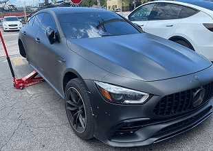 Mercedes GLE Flat Tyre Rescue